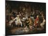 Amateurs of Tye-Wig Music ('Musicians of the Old School')-Edward Francis Burney-Mounted Giclee Print