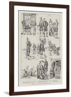 Amateurs with the Highland Bagpipes-Evelyn Stuart Hardy-Framed Giclee Print
