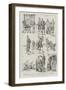 Amateurs with the Highland Bagpipes-Evelyn Stuart Hardy-Framed Giclee Print