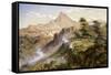 Amatola Mountains-Thomas Baines-Framed Stretched Canvas