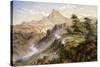 Amatola Mountains-Thomas Baines-Stretched Canvas