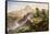 Amatola Mountains-Thomas Baines-Framed Stretched Canvas
