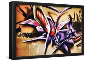 Amazing Abstract Graffiti Tag-null-Framed Poster