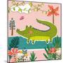 Amazing Alligator-Tina Finn-Mounted Art Print