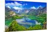 Amazing Alpine Lakes, Hallstatt, Austria-Maugli-l-Mounted Photographic Print