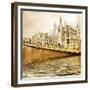 Amazing Belgium - Artistic Toned Picture-Maugli-l-Framed Premium Giclee Print