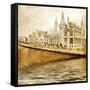 Amazing Belgium - Artistic Toned Picture-Maugli-l-Framed Stretched Canvas