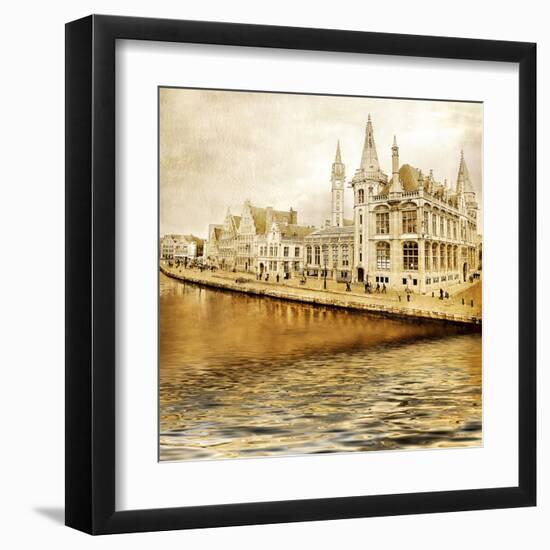 Amazing Belgium - Artistic Toned Picture-Maugli-l-Framed Art Print