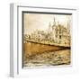 Amazing Belgium - Artistic Toned Picture-Maugli-l-Framed Art Print