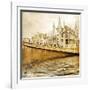 Amazing Belgium - Artistic Toned Picture-Maugli-l-Framed Art Print