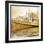 Amazing Belgium - Artistic Toned Picture-Maugli-l-Framed Art Print