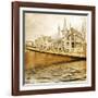 Amazing Belgium - Artistic Toned Picture-Maugli-l-Framed Art Print