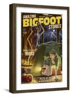 Amazing Bigfoot Stories-Lantern Press-Framed Art Print