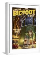 Amazing Bigfoot Stories-Lantern Press-Framed Art Print