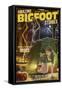 Amazing Bigfoot Stories-Lantern Press-Framed Stretched Canvas