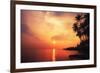 Amazing Colors of Tropical Sunset. Phuket Island, Thailand Travel Landscapes and Destinations-Perfect Lazybones-Framed Photographic Print