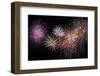 Amazing Display of Fireworks-klikk-Framed Photographic Print