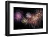 Amazing Display of Fireworks-klikk-Framed Photographic Print