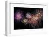 Amazing Display of Fireworks-klikk-Framed Photographic Print