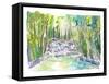 Amazing Dunn’s River Falls Jamaica Excursion-M. Bleichner-Framed Stretched Canvas