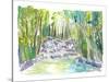 Amazing Dunn’s River Falls Jamaica Excursion-M. Bleichner-Stretched Canvas