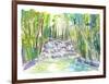 Amazing Dunn’s River Falls Jamaica Excursion-M. Bleichner-Framed Art Print