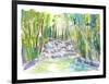 Amazing Dunn’s River Falls Jamaica Excursion-M. Bleichner-Framed Art Print