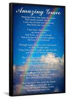 Amazing Grace Lyrics-null-Framed Poster
