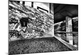 Amazing Light Bouncing Off Water Creating This Interesting Graffiti Shot-sammyc-Mounted Photographic Print