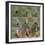 Amazing Moment about Butterfly Change Form Chrysalis-sezer66-Framed Photographic Print