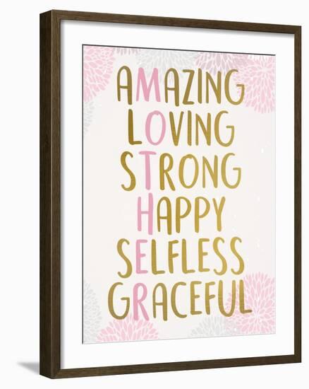 Amazing Mother-Kimberly Allen-Framed Art Print