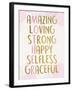 Amazing Mother-Kimberly Allen-Framed Art Print