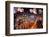 Amazing New Year Fireworks Display in Dubai, UAE-extravagantni-Framed Photographic Print