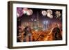 Amazing New Year Fireworks Display in Dubai, UAE-extravagantni-Framed Photographic Print