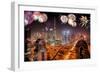 Amazing New Year Fireworks Display in Dubai, UAE-extravagantni-Framed Photographic Print