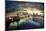 Amazing New York Cityscape - Taken After Sunset-dellm60-Mounted Photographic Print