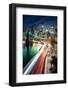 Amazing New York Cityscape - Taken after Sunset-dellm60-Framed Photographic Print