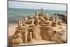 Amazing Sandcastle on a Mediterranean Beach-Philip Lange-Mounted Photographic Print