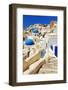 Amazing Santorini - Greek Series-Maugli-l-Framed Photographic Print