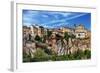 Amazing Spain - City on Cliff Rocks - Cuenca-Maugli-l-Framed Photographic Print