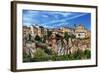 Amazing Spain - City on Cliff Rocks - Cuenca-Maugli-l-Framed Photographic Print