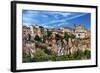 Amazing Spain - City on Cliff Rocks - Cuenca-Maugli-l-Framed Photographic Print