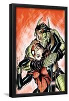 Amazing Spider-Girl No.29 Cover: Spider-Girl and Green Goblin-Ron Frenz-Framed Poster