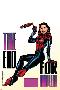 Amazing Spider-Girl No.30 Cover: Spider-Girl-Ron Frenz-Lamina Framed Poster