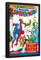 Amazing Spider-Man Annual No.1 Cover: Spider-Man-Steve Ditko-Framed Poster