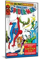 Amazing Spider-Man Annual No.1 Cover: Spider-Man-Steve Ditko-Mounted Poster