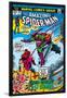 Amazing Spider-Man No.122 Cover: Spider-Man, Gwen Stacy, and Green Goblin Flying-null-Lamina Framed Poster