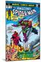 Amazing Spider-Man No.122 Cover: Spider-Man, Gwen Stacy, and Green Goblin Flying-null-Mounted Poster