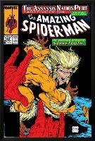 Amazing Spider-Man No.324 Cover: Sabretooth and Spider-Man-Todd McFarlane-Lamina Framed Poster