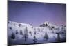 Amazing Starry Sky over the Scalino Peak Seen from Prabello Alp. - Valmalenco, Sondrio, Lombardy-ClickAlps-Mounted Photographic Print